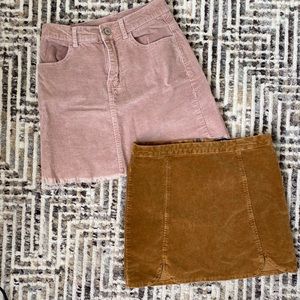 2 Brandy Melville Skirts